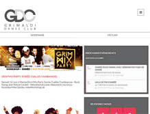 Tablet Screenshot of grimaldidanse.com